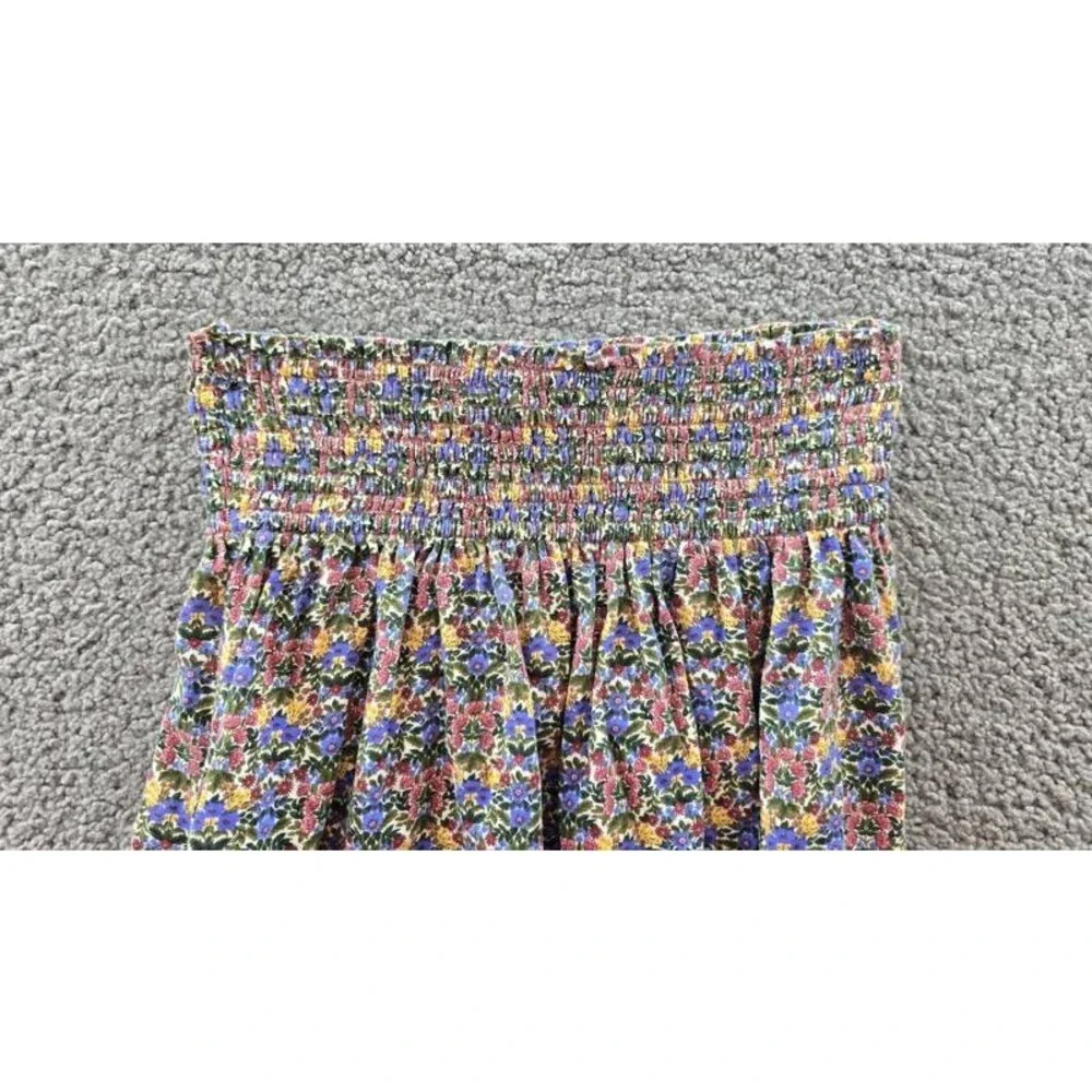 Polo Ralph Lauren Floral Smocked Top and Skirt Set Girls' L (12-14) Multi PullOn